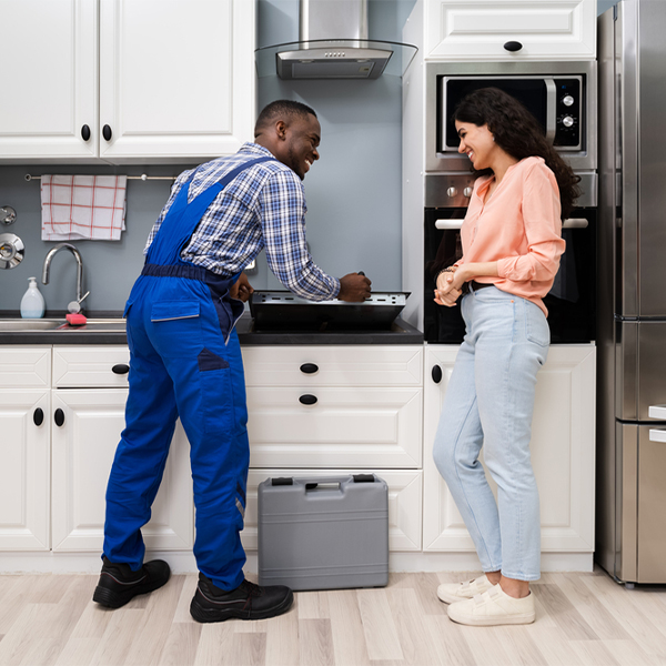 can you provide an estimate for cooktop repair before beginning any work in Blandinsville IL